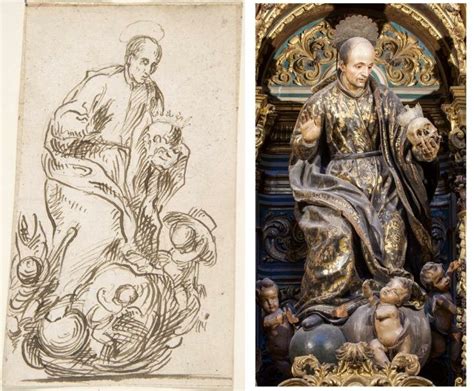 Dibujo preparatorio de Alberto Sánchez