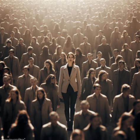 Fotografía de Brad Pitt entre una multitud de fans, ilustrando la interacción de partículas masivas con el campo de Higgs