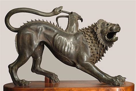 Quimera de Arezzo, escultura de bronce etrusca