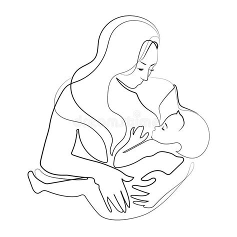 Ilustración artística o foto conceptual de un hombre amamantando a un bebé
