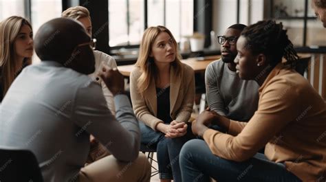 Grupo de personas conversando y compartiendo experiencias en un foro online