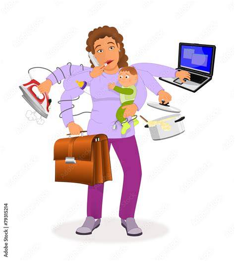 Foto de una mujer trabajadora con un bebé amamantando y un ordenador al fondo, simbolizando la conciliación