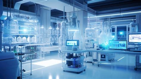 Imagen de un laboratorio de investigación médica