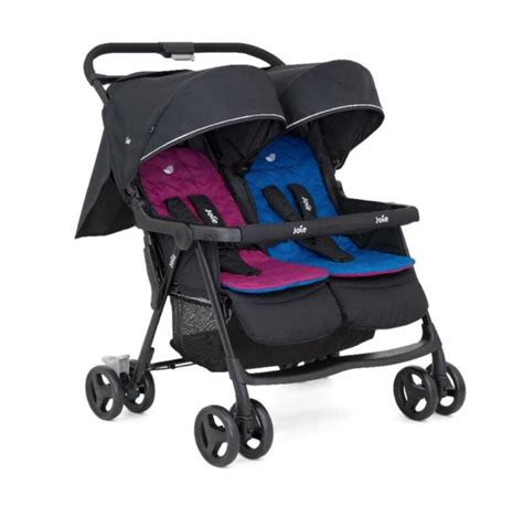 Foto de detalle de la cesta de la silla Joie Aire Twin, mostrando el acceso