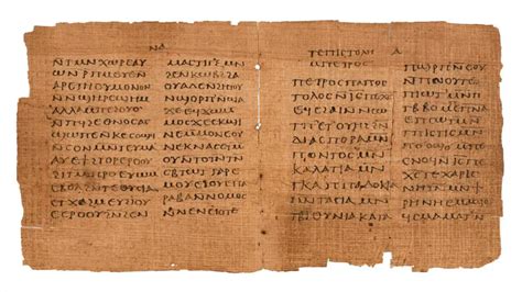 Manuscrito antiguo o página de códice griego