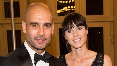 Fotografía de archivo de Pep Guardiola y Cristina Serra.