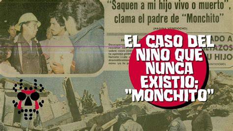 Recorte de periódico con noticias sobre el caso Monchito