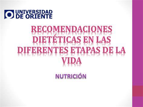 Tabla comparativa de necesidades nutricionales en diferentes etapas de gestación