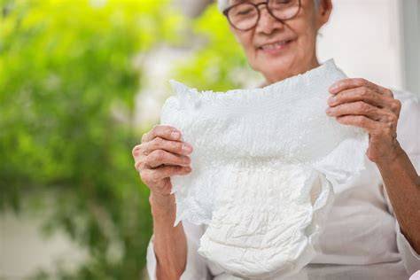 Foto temática de pañales para adultos o ancianos