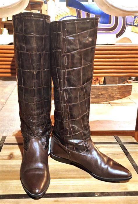 Botas ecuestres de Burberry con estampado de cuadros