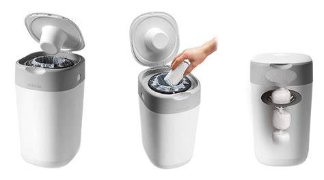 Foto del contenedor de pañales Tommee Tippee Sangenic Avanzado Twist en un ambiente de habitación de bebé