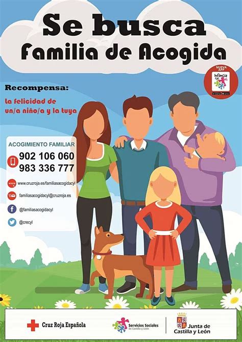 Infografía con los requisitos para ser familia de acogida de urgencia.