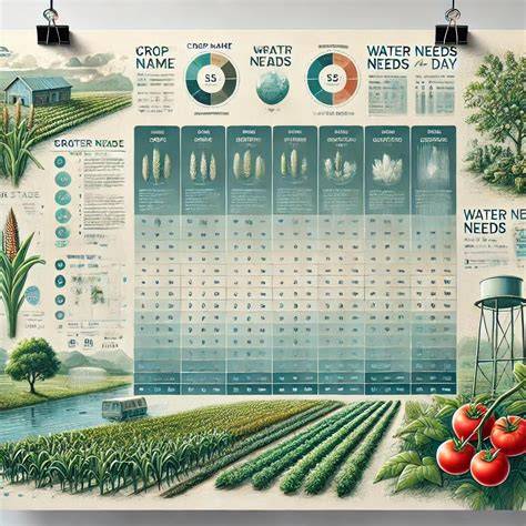 tabla comparativa de necesidades nutricionales según el cultivo (maíz, trigo, tomate, cítricos)