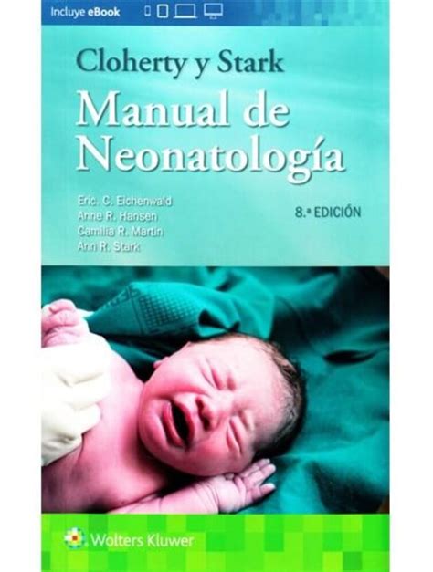 Portada del Manual de Neonatología de Cloherty y Stark