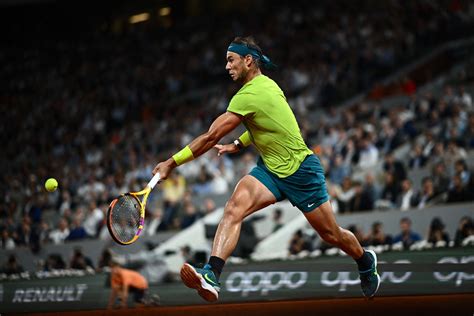 foto de Rafa Nadal en un partido de tenis