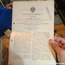 Documento original de la patente española de 1914