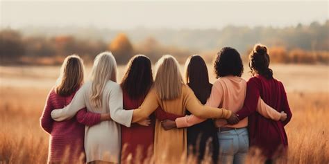 Grupo de mujeres unidas, representando el apoyo mutuo en la lucha contra la infertilidad.