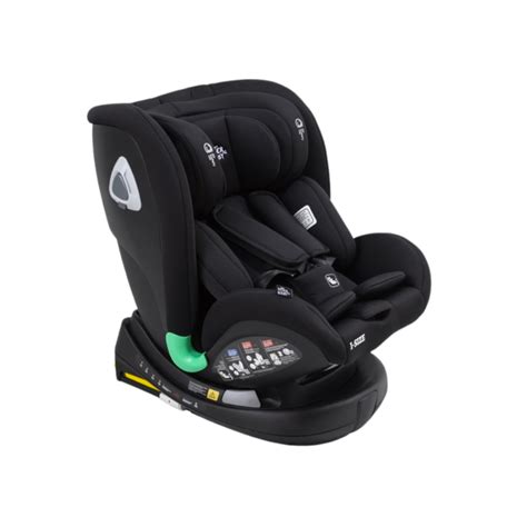 Composición de diferentes productos Interbaby, incluyendo textiles, sillas de coche y la silla de paseo Versa, en varios colores.