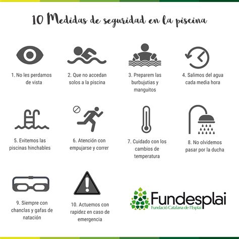 infografía sobre medidas de seguridad en piscinas para niños