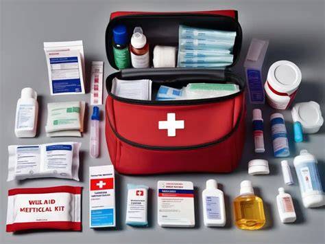 Imagen de un botiquín bien organizado con medicamentos correctamente almacenados