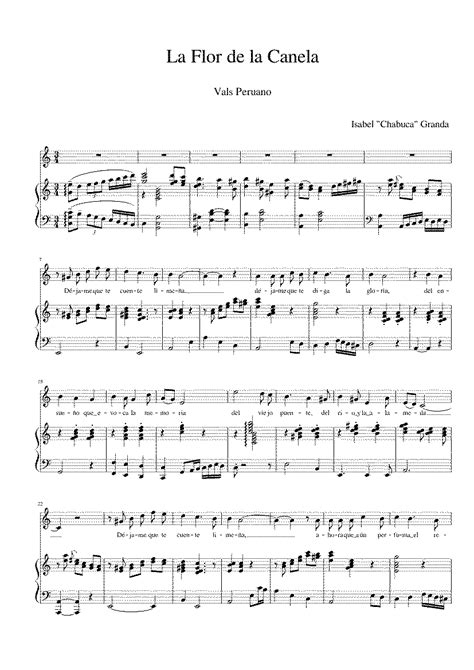 partitura de 