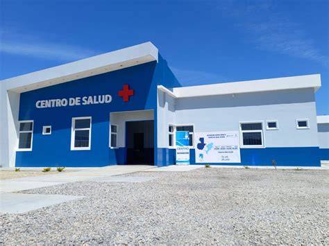 Esquema de un centro de salud o panel informativo del SERGAS
