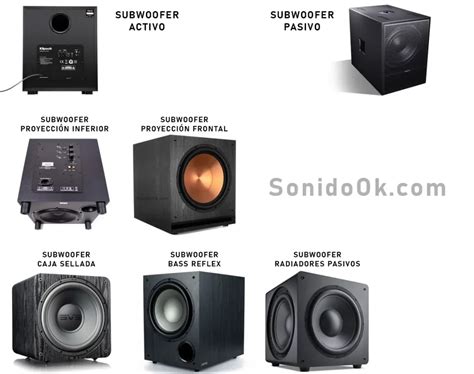Composición visual de diferentes modelos de altavoces y subwoofers de dB Technologies.