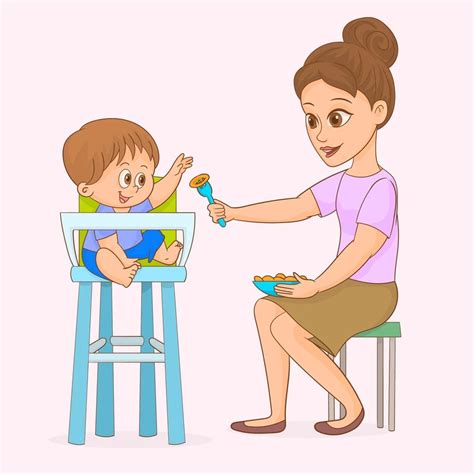 Madre alimentando a su bebé prematuro
