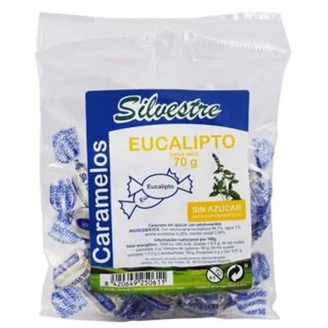 caramelos de eucalipto sin azúcar