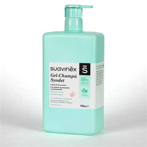 Imagen de frasco de Suavinex Gel Champú Syndet con dosificador