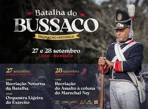 Ilustración o mapa de la Batalla de Bussaco.