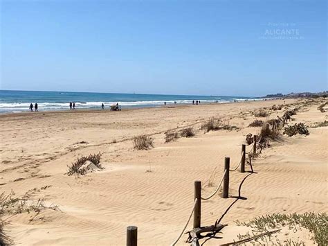 Vista de las playas de Ovar con sus extensos arenales.