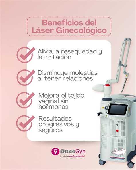 Infografía comparativa de los beneficios del láser ginecológico frente a tratamientos convencionales.