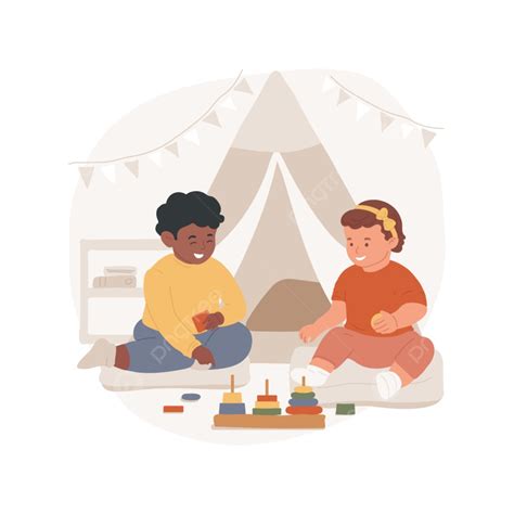 Ilustración de un niño interactuando con un cambiador Montessori a ras de suelo, destacando la independencia.