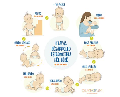 Infografía: Beneficios de la etapa de reptar para el desarrollo motor del bebé