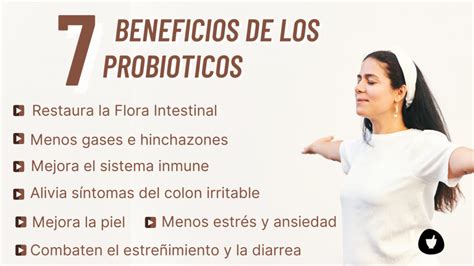 Infografía: Beneficios de los probióticos en la salud vaginal