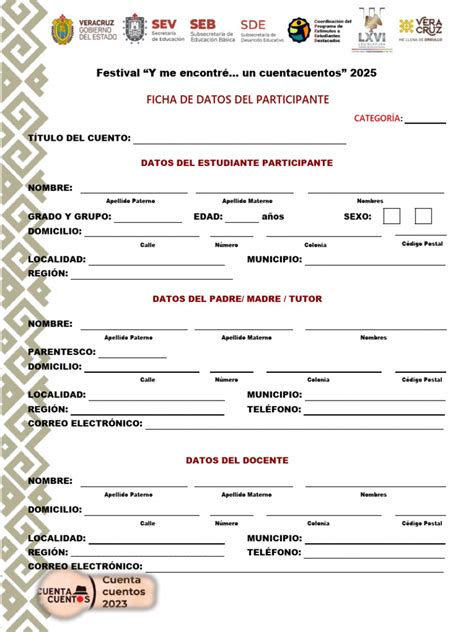 Diseño de ficha de participante de speed dating con campos para anotar nombres y sensaciones.