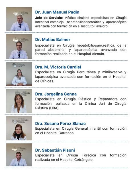 Esquema de las subespecialidades en cirugía pediátrica: cirugía neonatal, urología, torácica y hepatobiliar.