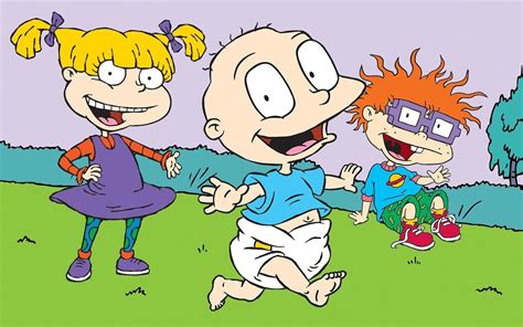 Diseñadores de personajes de Rugrats trabajando en bocetos de los bebés