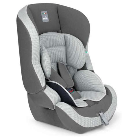 Silla de coche Cam Travel Evolution en varias configuraciones, mostrando los grupos 1, 2 y 3