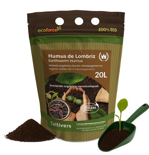 Infografía sobre los productos de Pur Plant (pellets de estiércol, humus de lombriz, lombrices californianas)