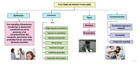 Esquema de factores de riesgo y dinámicas familiares en la violencia filio-parental