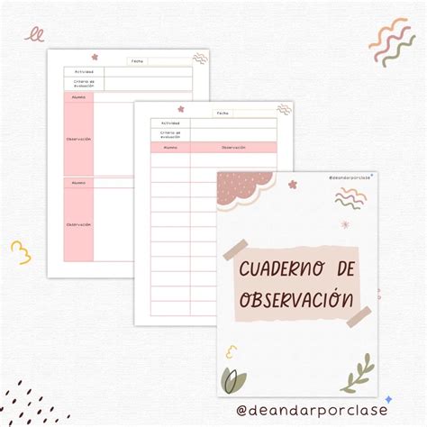 Foto de cuaderno de observación con notas y bolígrafo