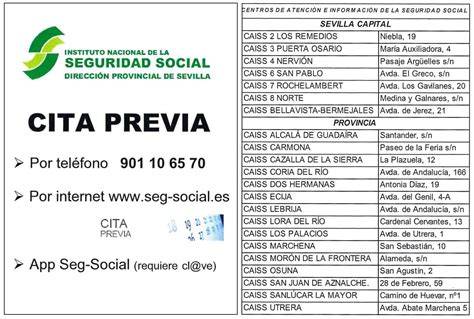 Esquema de canales de atención y cita previa del INSS