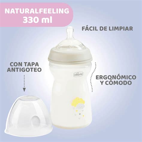 Colección de biberones Chicco Perfect 5, NaturalFeeling y Original Touch