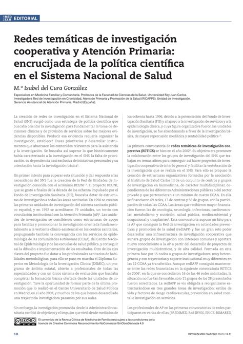 Mapa de las Redes Temáticas de Investigación Cooperativa