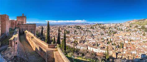 Fotografía panorámica de Granada