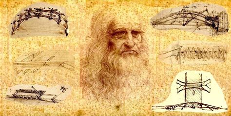 Esquema de engranajes y poleas de Leonardo da Vinci