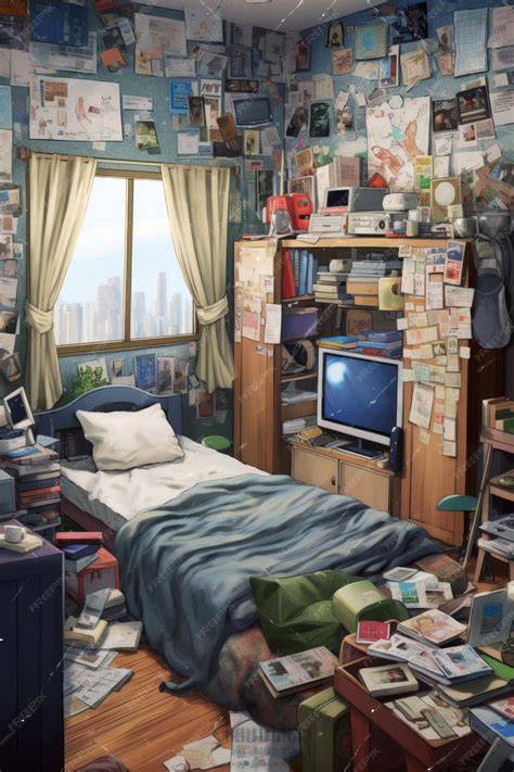 Una imagen de una habitación desordenada, que simboliza el caos