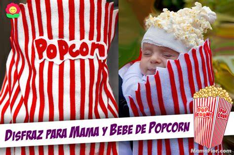 materiales para disfraz de palomitas de maiz para bebé